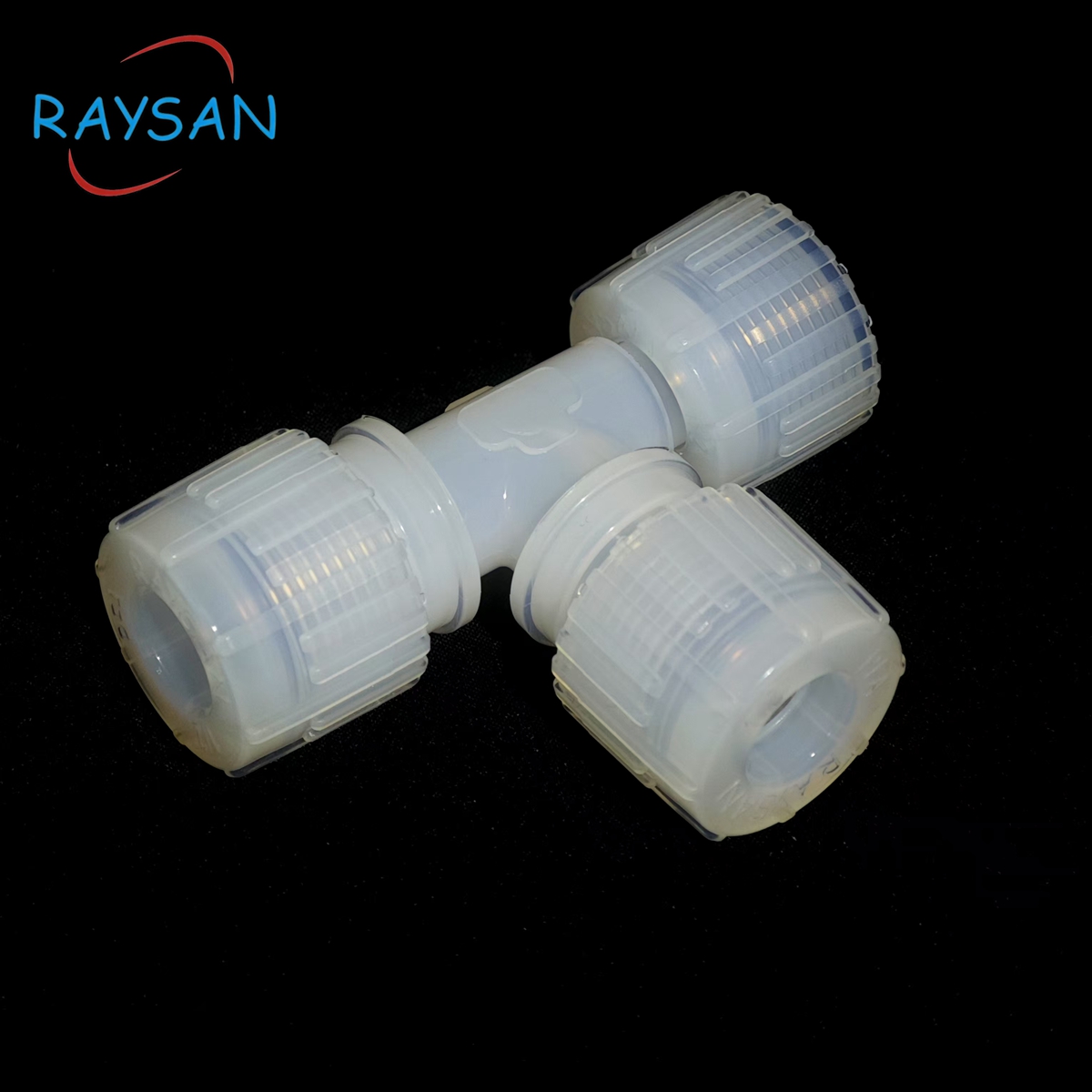 一端省空间三通